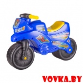 Каталка детская "Мотоцикл" синий  арт. М6787