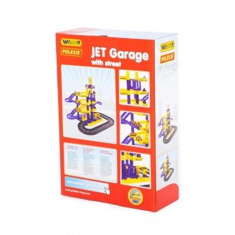 Паркинг "JET" 4-уровневый с дорогой (в коробке) арт.40220