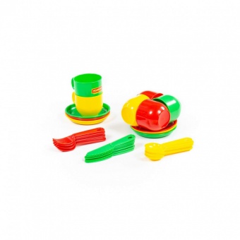 Набор детской посуды "Минутка" на 6 персон арт.9585