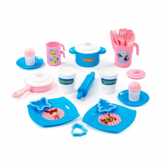 Набор детской посуды "Простоквашино" (26 элементов) (в коробке) арт.85443