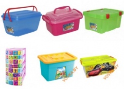 Ящики для хранения игрушек на колесиках