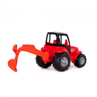 "Чемпион", трактор с лопатой (в сеточке) арт. 0568 Полесье