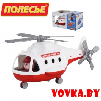 Вертолёт - скорая помощь "Альфа" (в коробке) арт. 68668