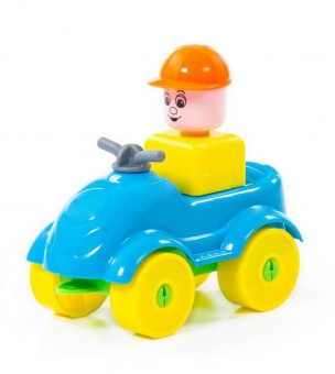 Конструктор "Юный путешественник" - Квадроцикл (10 элементов) (в пакете) арт. 55316 Полесье