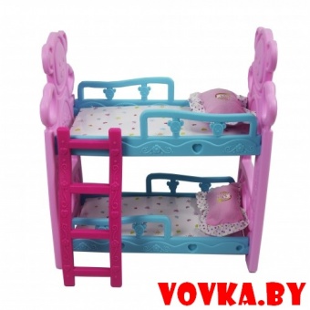 Двухъярусная кроватка для кукол арт. 8117