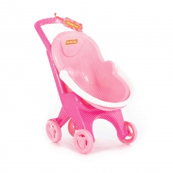Тележка "Pink Line 2х1" (коляска в сеточке) арт.44525