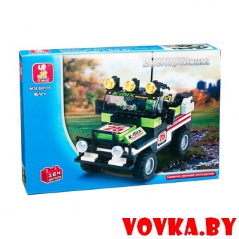 Конструктор "Внедорожник" (зеленый) арт.M38-B0135