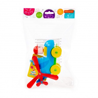 Конструктор "Юный путешественник" - Вертолёт (11 элементов) (в пакете) арт. 55361 Полесье