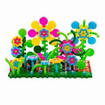 Конструктор "Флора 1" (126 элем. в мешке) арт.5403