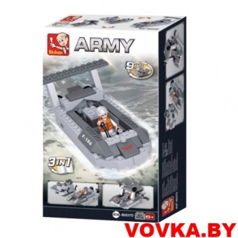 Конструктор "Катер" арт. M38-B0537D (97 деталей) Sluban