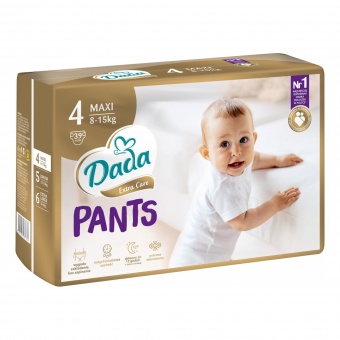 Трусики DADA Extra Care Pants 4 39шт. (8-15кг.) MAXI