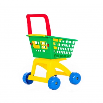 Тележка для маркета (зеленая) арт.7438-1