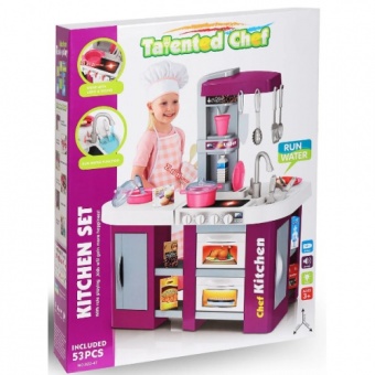 Игровой набор "Кухня" с циркуляцией воды, световыми и звуковыми эффектами арт. 922-47
