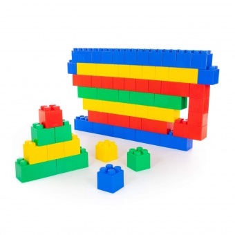 Конструктор строительный "XXL", 72 элемента арт. 41999