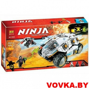 Конструктор Bela Ninja "Внедорожник титанового ниндзя", 362 детали, арт. 10523