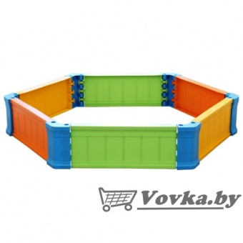 Ограждение для игры с песком шестиугольное арт.М4987, РФ