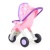 Коляска для кукол №2 прогулочная 3-х колёсная (розовая) (в пакете) арт.48141-2