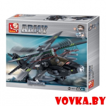 Конструктор "Боевой вертолет Апач" арт.M38-B0511