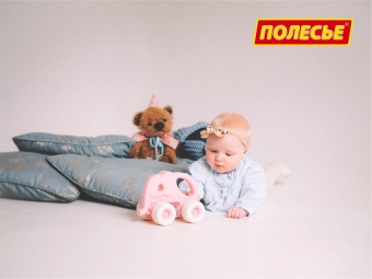 "Беби Грипкар" - "Слоник" (розовый) арт.90256 Полесье