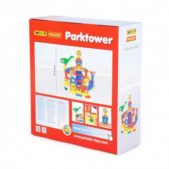 Паркинг 4-уровневый с автомобилями (в коробке) арт.37855 Полесье