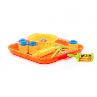 Набор детской посуды для выпечки №1 с подносом арт. 40749