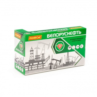 Белоруснефть, автомобиль-бензовоз инерционный (со светом и звуком) (в коробке) арт. 77605 Полесье
