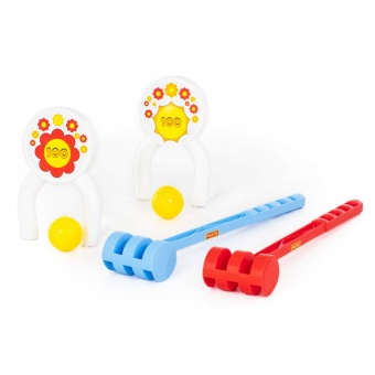 Набор игровой "Крокет" (6 элементов) арт. 53442 Полесье