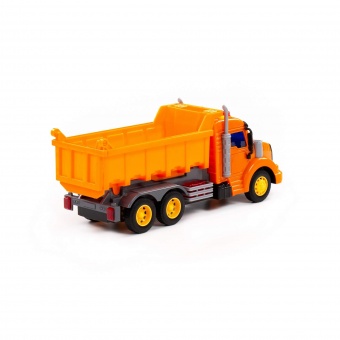 "Профи", автомобиль-самосвал инерционный (со светом и звуком) (оранжевый) (в коробке) арт. 86297