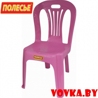 Детский стул №1(розовый) арт. 44341