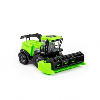 Комбайн "Полесье" №1 инерционный (зелёный) (в сеточке) арт. 93974