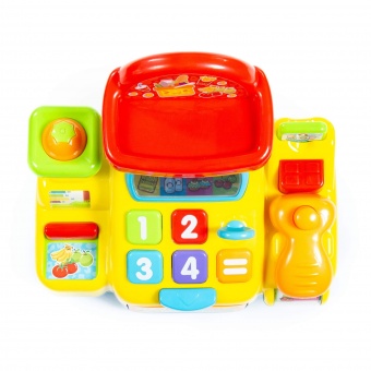 Игрушка развивающая "Кассовый аппарат для супермаркета" (в коробке) арт. 77073 Полесье