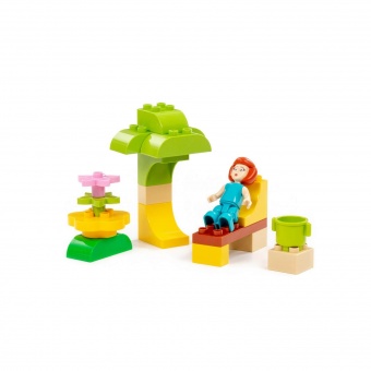 Конструктор "Макси" - "Простоквашино. Мама на шезлонге" (18 элементов) (в коробке) арт. 23357 Полесье