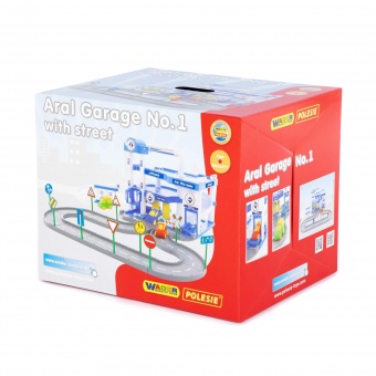 Паркинг "ARAL" 3-уровневый с дорогой (в коробке) арт.40428