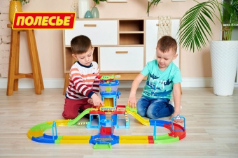 Аэропорт Play City с дорогой (в коробке) арт.40404 Полесье