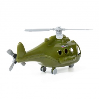 Вертолёт военный "Альфа" (в сеточке) арт. 72436 Полесье