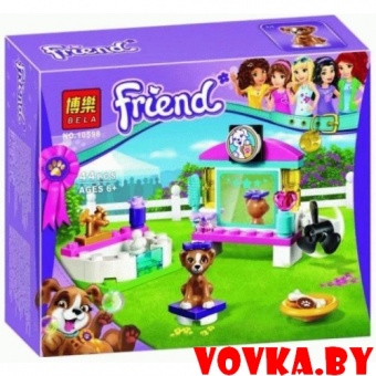 Конструктор Bela Friends "Выставка щенков: салон красоты" арт.10598