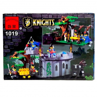 Конструктор детский Brick (Лесной форт, 262 детали), арт. 1019