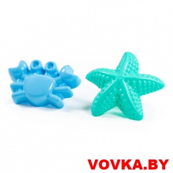 Формочки (краб №1 + морская звезда №1) арт.57433