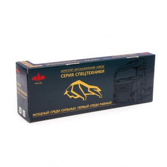 "МАЗ", автомобиль-фургон с прицепом инерционный (со светом и звуком) (в коробке) арт. 94117 Полесье