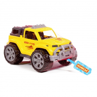 Автомобиль "Легион" №3 (жёлтый) арт. 76038 Полесье