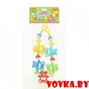 Погремушка-подвеска "Забавные зверята" (66 см) арт.71590 Полесье
