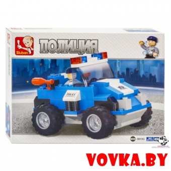Конструктор "Автомобиль полицейского спецназа" арт.M38-B0183