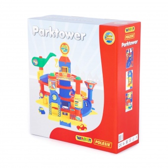 Паркинг 4-уровневый с автомобилями (в коробке) арт.37855 Полесье