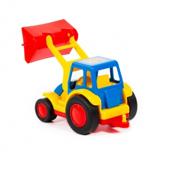 "Базик", трактор-погрузчик (в сеточке) арт. 9579