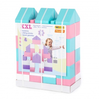 Конструктор строительный "XXL", 36 элементов (v2) арт. 40299