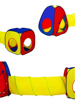 Детская игровая палатка с туннелем арт.5015