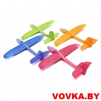 Детский метательный самолет планер с подсветкой, арт. VT19-10777