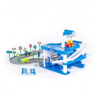 Паркинг "ARAL" 3-уровневый с дорогой (в коробке) арт.40428