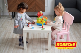 Игрушка развивающая "Кассовый аппарат для супермаркета" (в коробке) арт. 77073 Полесье