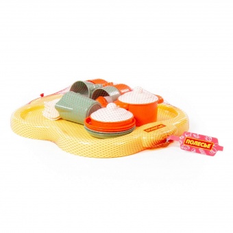 Набор детской посуды "Янина" с подносом на 4 персоны арт.4060